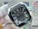 BV Factory 11 Clone Cartier Santos de Cartier Black Dial Stainless Steel Swiss 9015 Watch (3)_th.jpg
